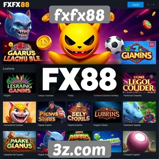 fxfx88 oferece diversidade de jogos para todos os públicos